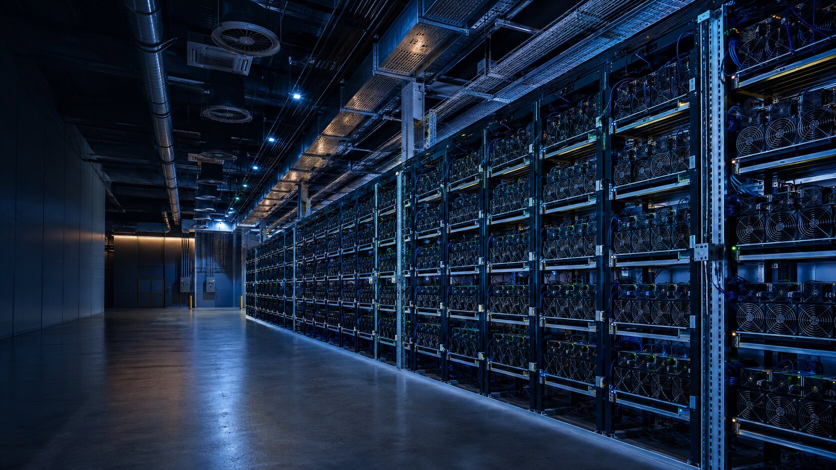 Professionally managed crypto mining infrastructure